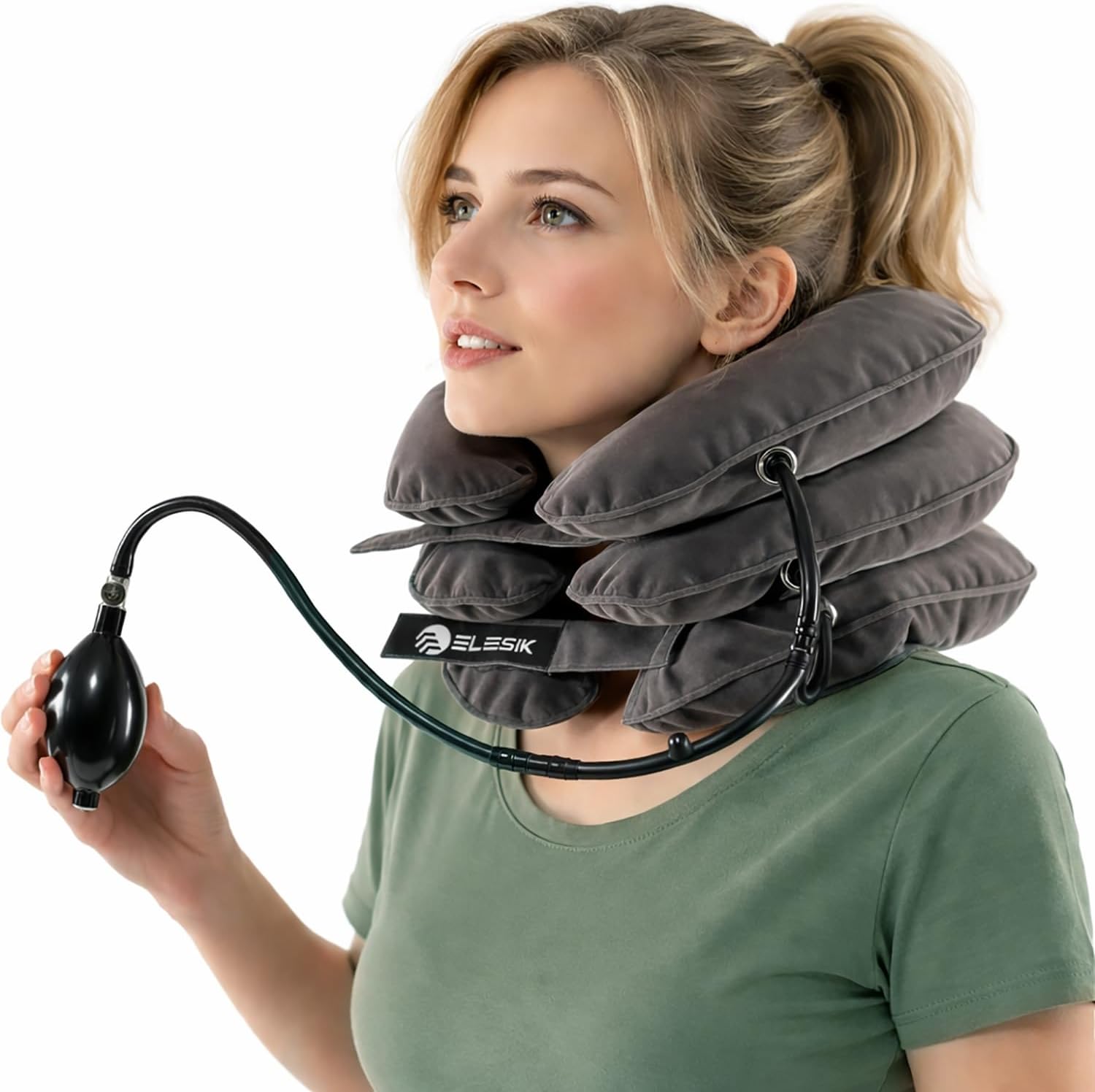<a href="https://amzn.to/4vjzmFm" data-type="link" data-id="https://amzn.to/4vjzmFm">Cervical Neck Stretcher and Cervical Traction Device, Inflatable Neck Traction Device for Home Use, Decompression Devices and Support Brace for Pinched Nerve Relief, Extender Pillow and Hammock</a>