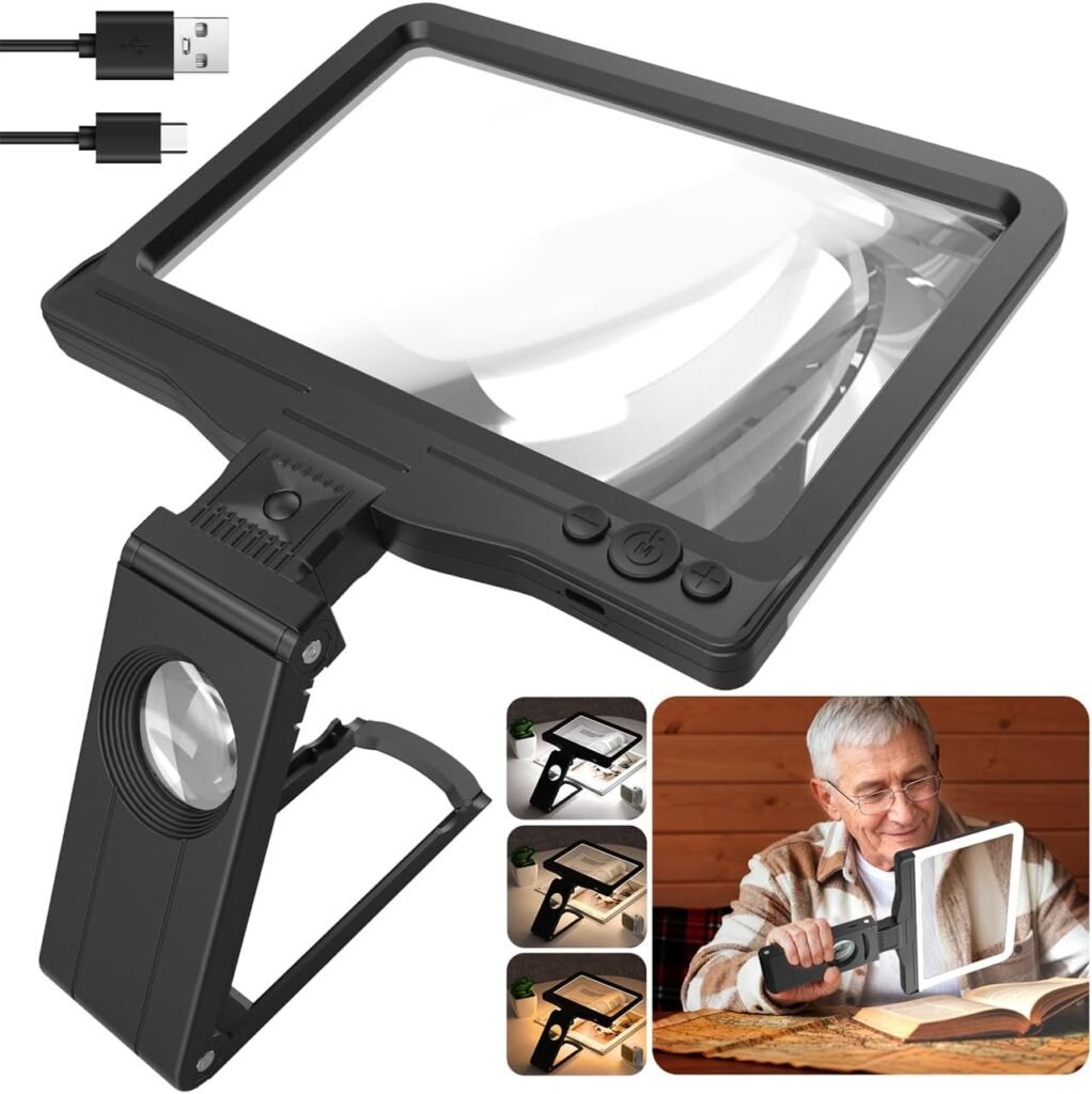 2.75X Rechargeable Magnifying Glass