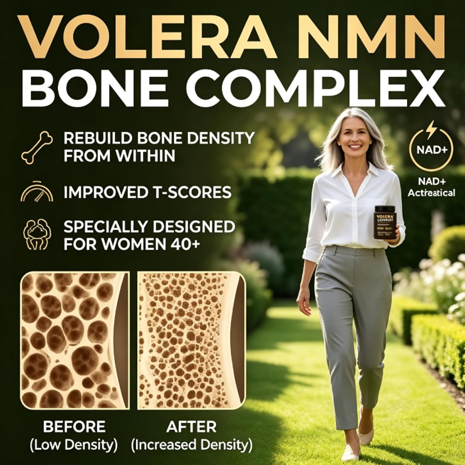 NMN Bone Complex Supplement – 60 Capsules - Image 6