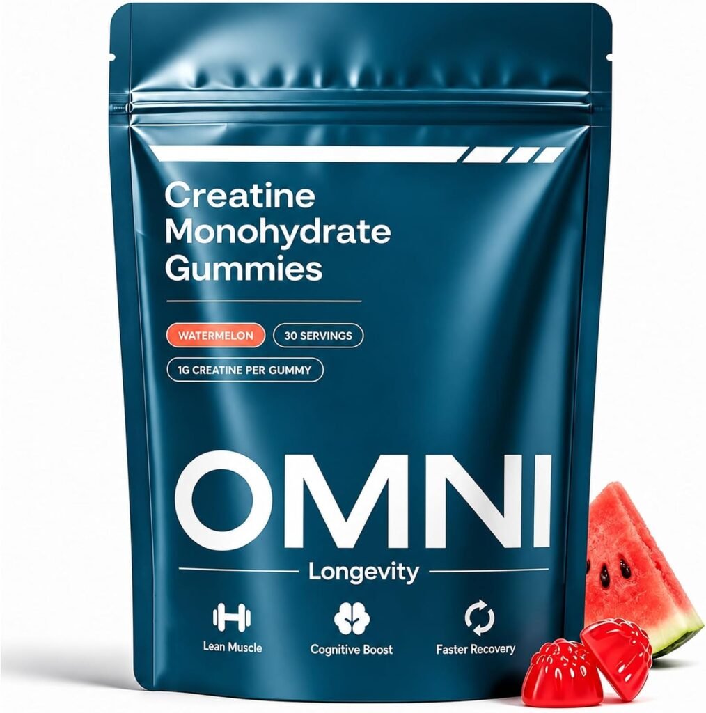Creatine Monohydrate Gummies for Women & Men