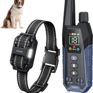 Aikko Dog Training Collar - Navy Blue
