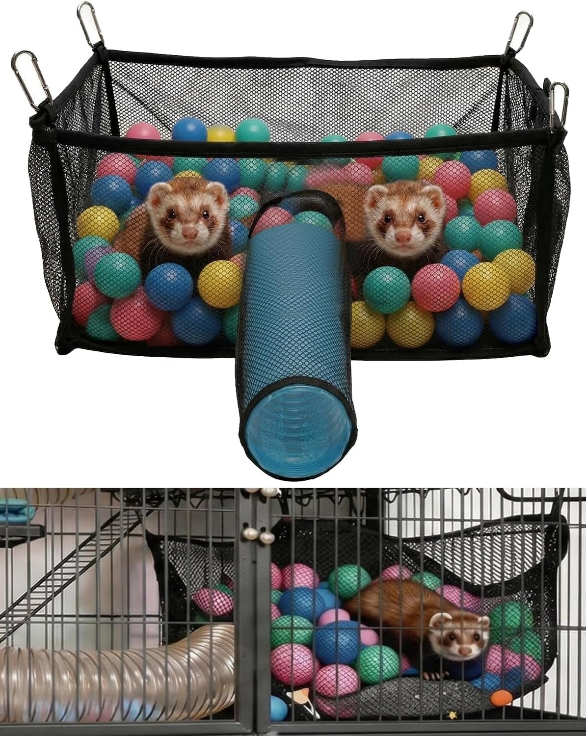 Ferret Ball Pit & Hammock Set
