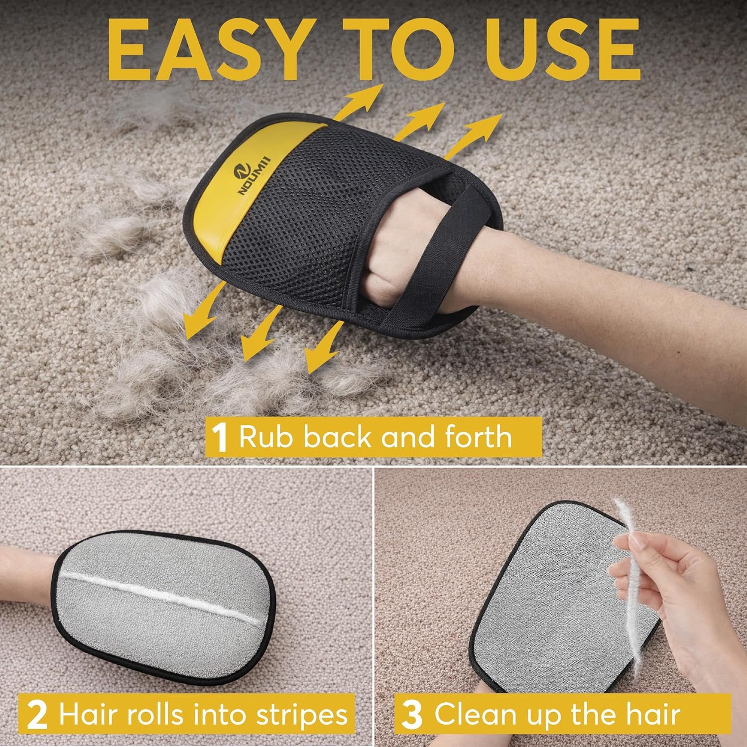 1 Pack Pet Hair Removal Glove - Image 9
